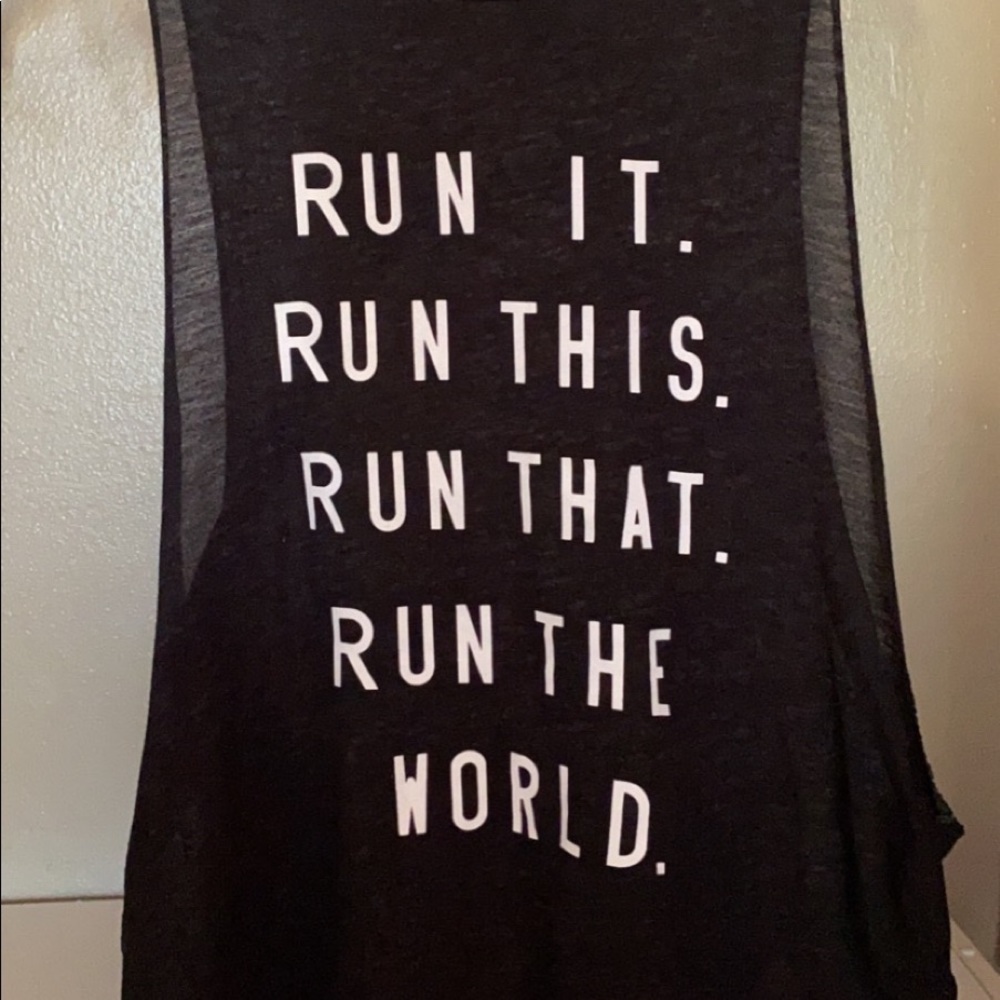 Workout shirt size small